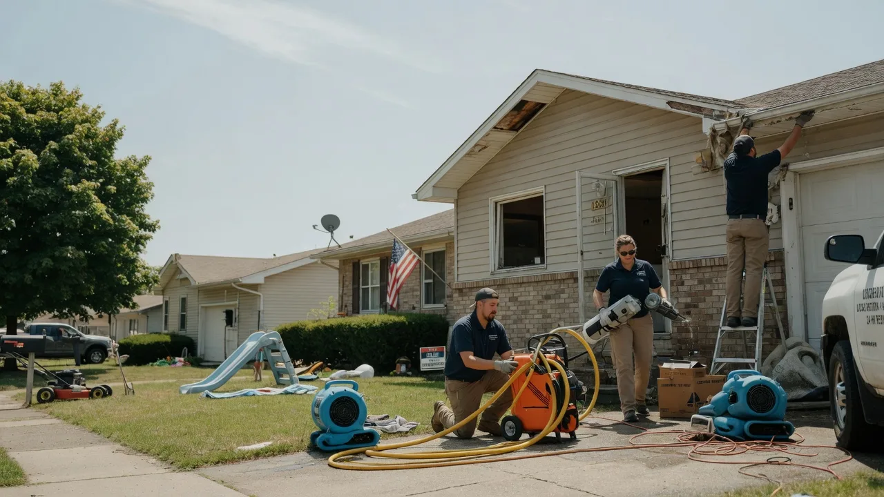Water Damage Restoration in Fiatt, IL near me